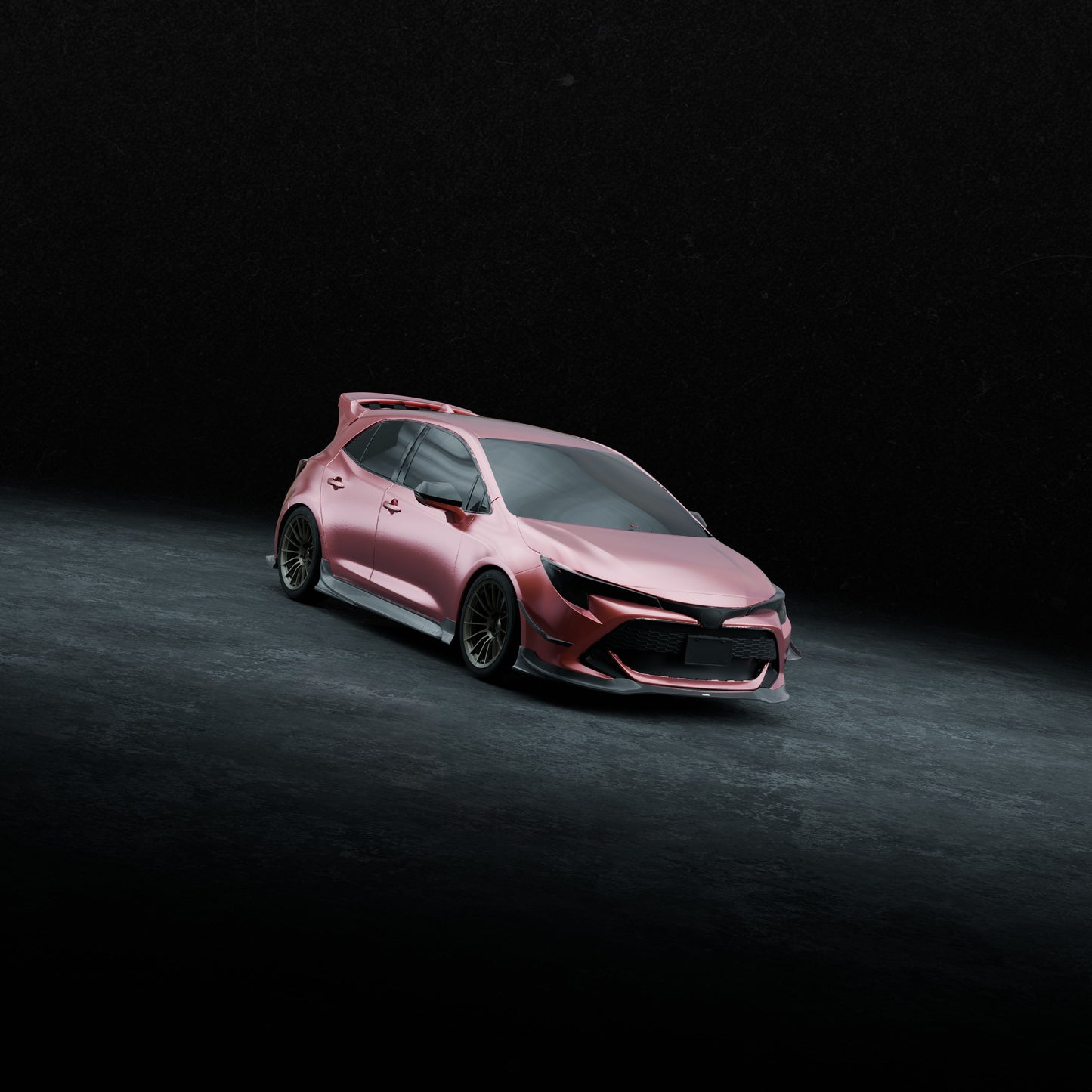 Front Lip – TOYOTA COROLLA HATCHBACK (ZENKI, E210, 2019-2022)