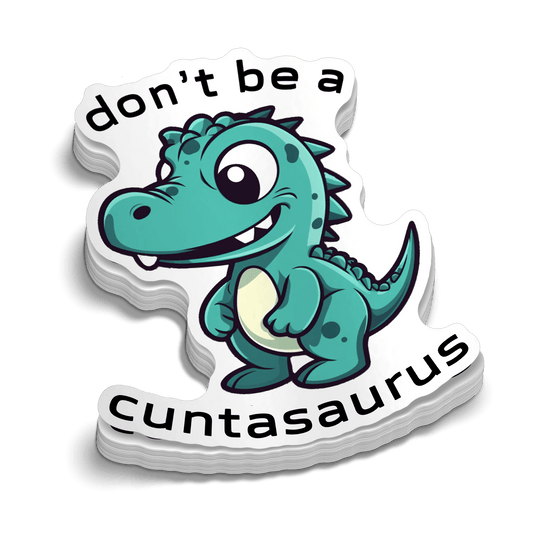 Cuntasarurus Hard Hat Decal