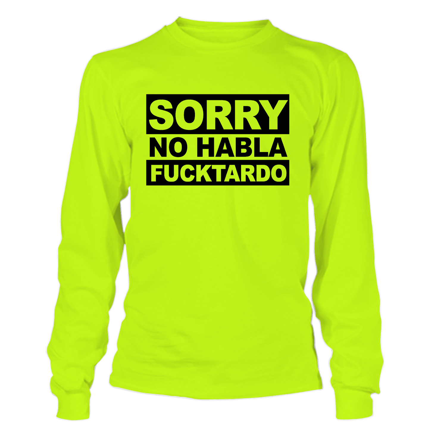 F*cktardo - Long Sleeve Hi-Vis T-Shirt — photo 1 of 2