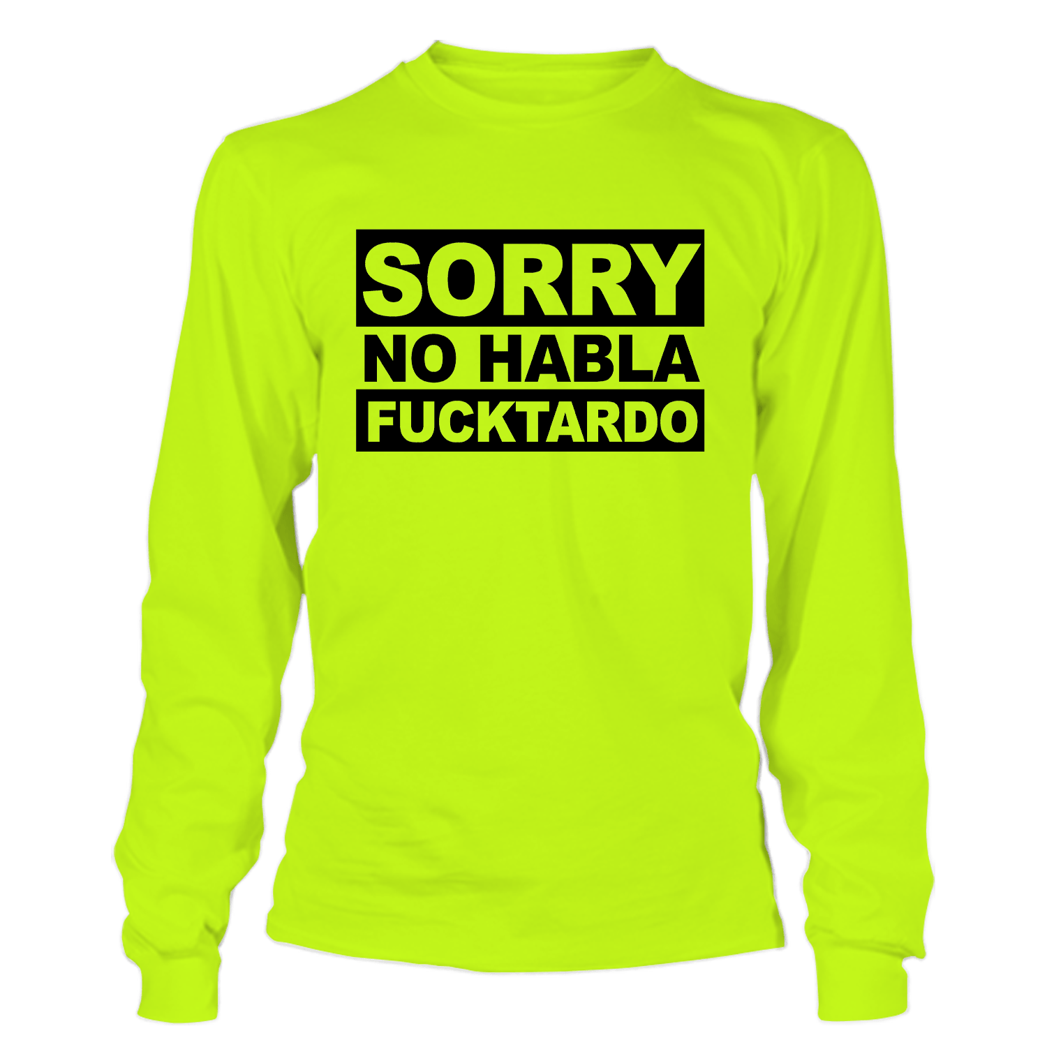 F*cktardo - Long Sleeve Hi-Vis T-Shirt — photo 1 of 2