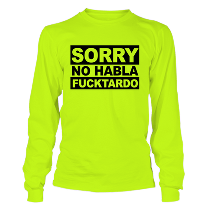 F*cktardo - Long Sleeve Hi-Vis T-Shirt — photo 1 of 2