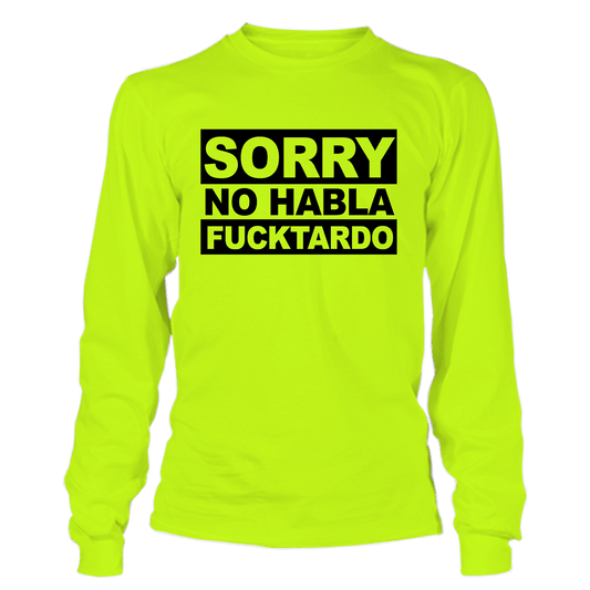 F*cktardo - Long Sleeve Hi-Vis T-Shirt — photo 1 of 2