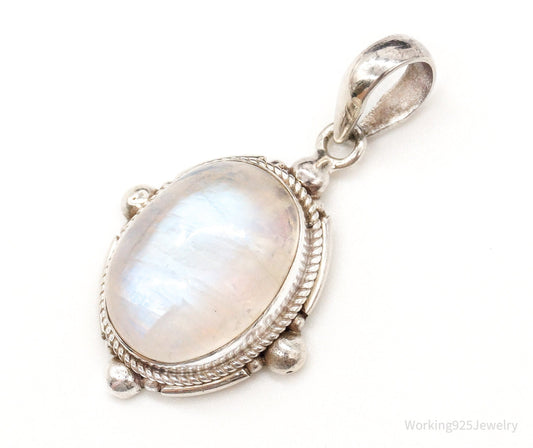 Vintage Moonstone Sterling Silver Southwestern Pendant — photo 1 of 8