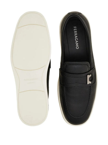 Ferragamo Men's Leather Moccasin Loafers