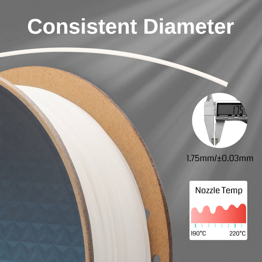 GT-3 High Speed PLA-Lite Filament 1.75mm, 1KG, ±0.03mm, Black/White — photo 2 of 10