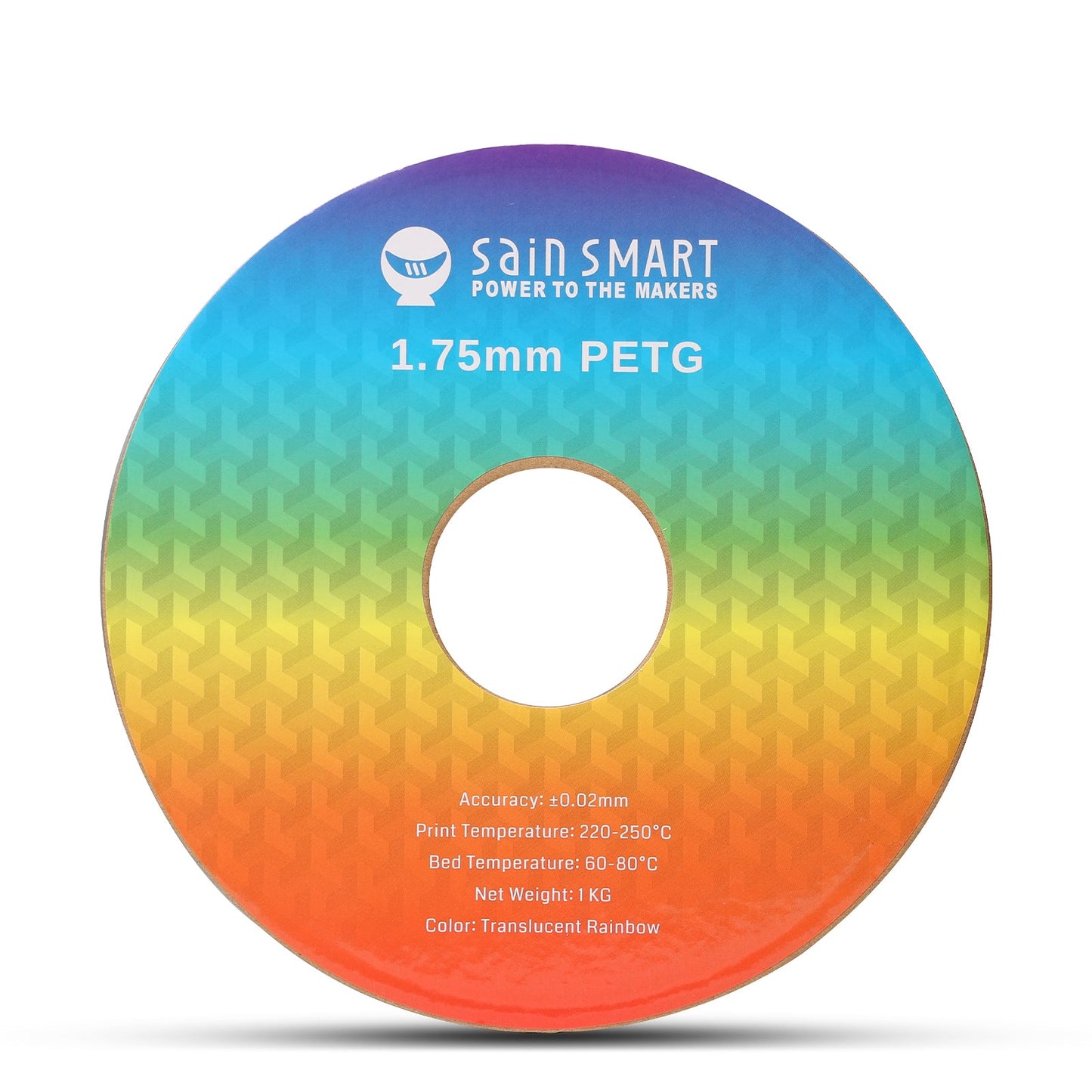 Translucent Rainbow, 1.75mm PRO-3 PETG Filament, 1kg — photo 2 of 8