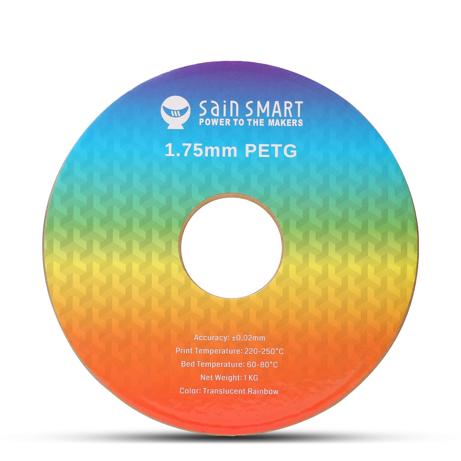 Translucent Rainbow, 1.75mm PRO-3 PETG Filament, 1kg — photo 2 of 8