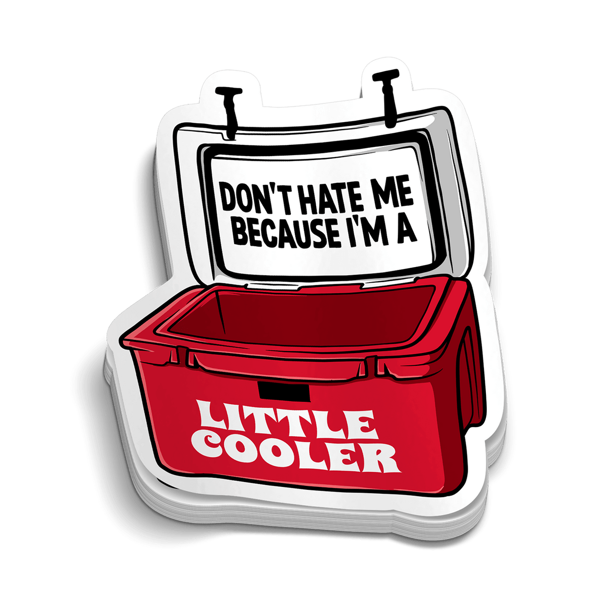 Little Cooler Hard Hat Decal — photo 1 of 2