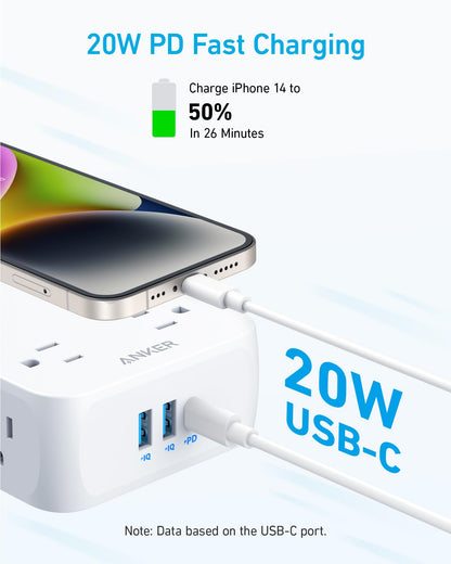 Anker <b>341</b> USB Power Strip — photo 3 of 10