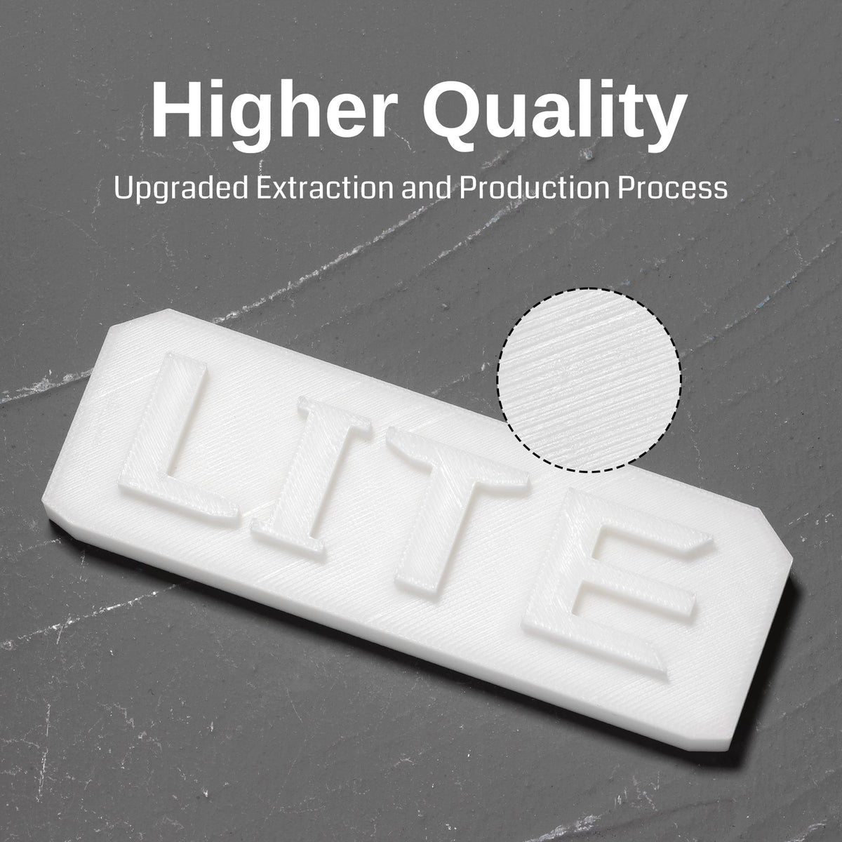GT-3 High Speed PLA-Lite Filament 1.75mm, 1KG, ±0.03mm, Black/White — photo 3 of 10