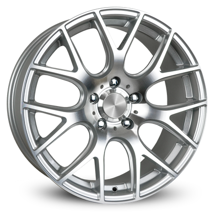 PRO SPOKE | Silver Machined Face | 18x9.0 ( 5x120 ) — photo 1 of 2