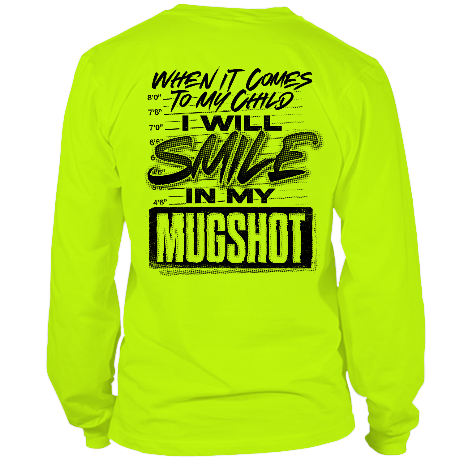 Mugshot - Long Sleeve Hi-Vis T-Shirt — photo 1 of 2