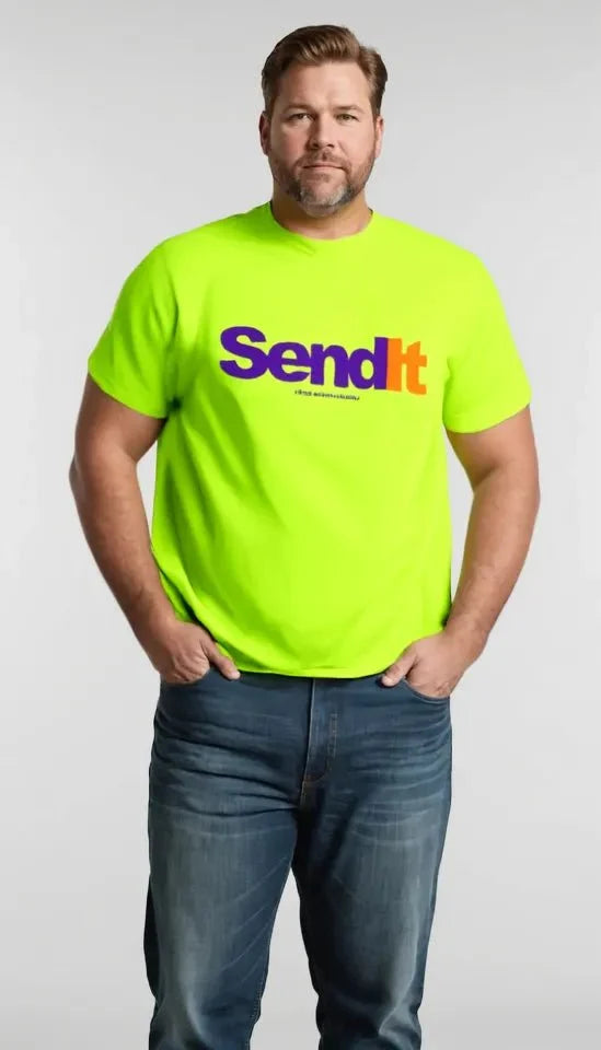 Send It - Safety Yellow T-Shirt — photo 2 of 4