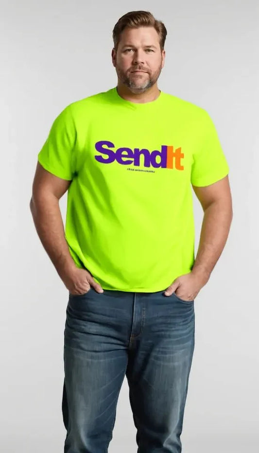 Send It - Safety Yellow T-Shirt — photo 2 of 4