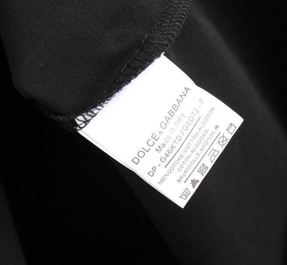 Dolce & Gabbana T-Shirt Without Collar 'Black & White'