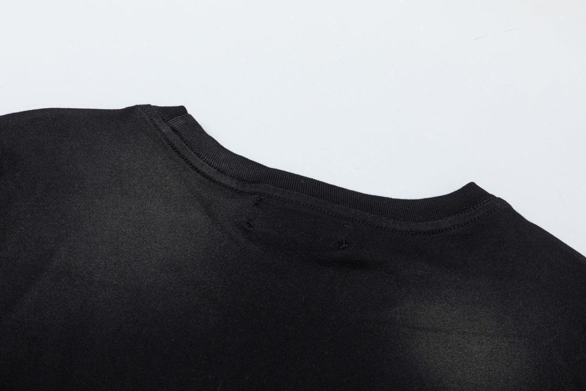 Amiri Lion Black T-Shirt Without Collar
