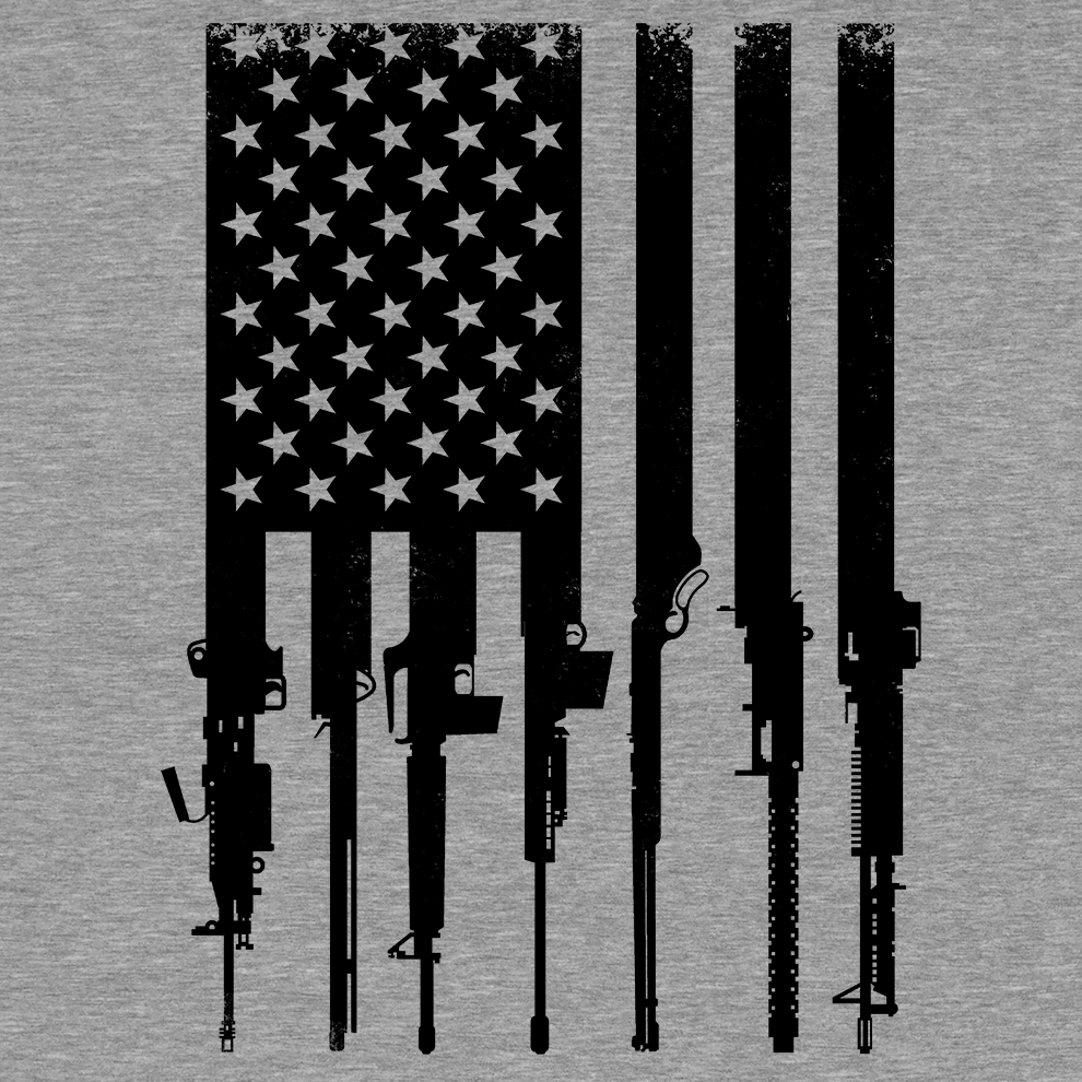 Rifle Flag - Safety Yellow T-Shirt — photo 4 of 4