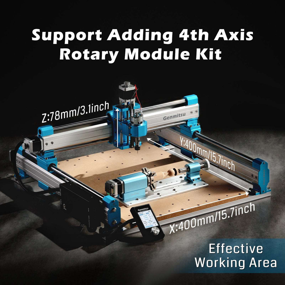 4040-PRO Desktop CNC Router Machine for Carving and Cutting — photo 2 of 9
