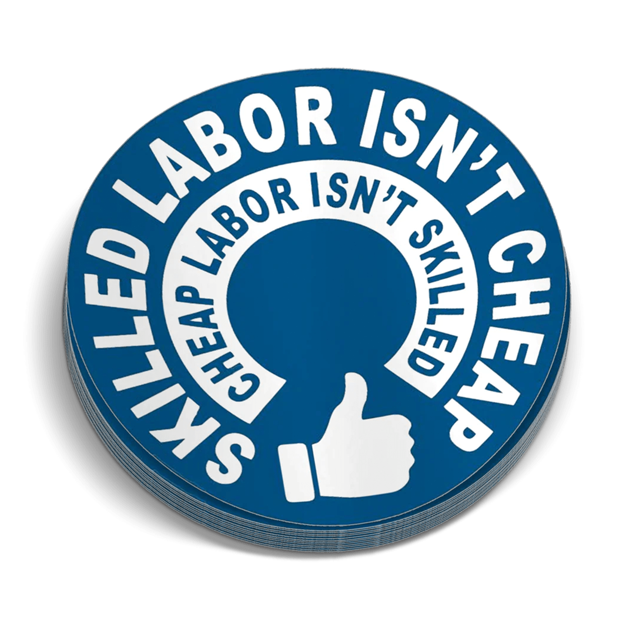 Skilled Labor Hard Hat Decal — photo 1 of 2