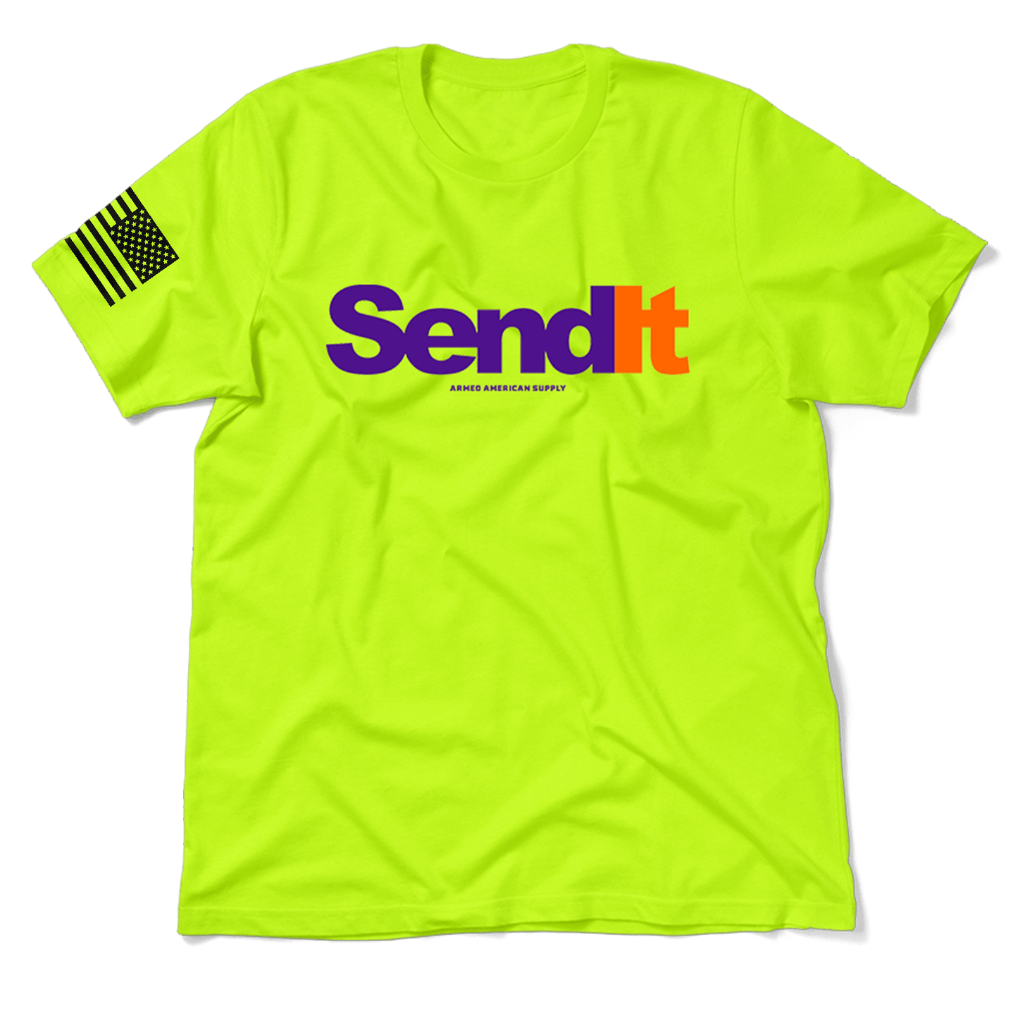 Send It - Safety Yellow T-Shirt — photo 1 of 4