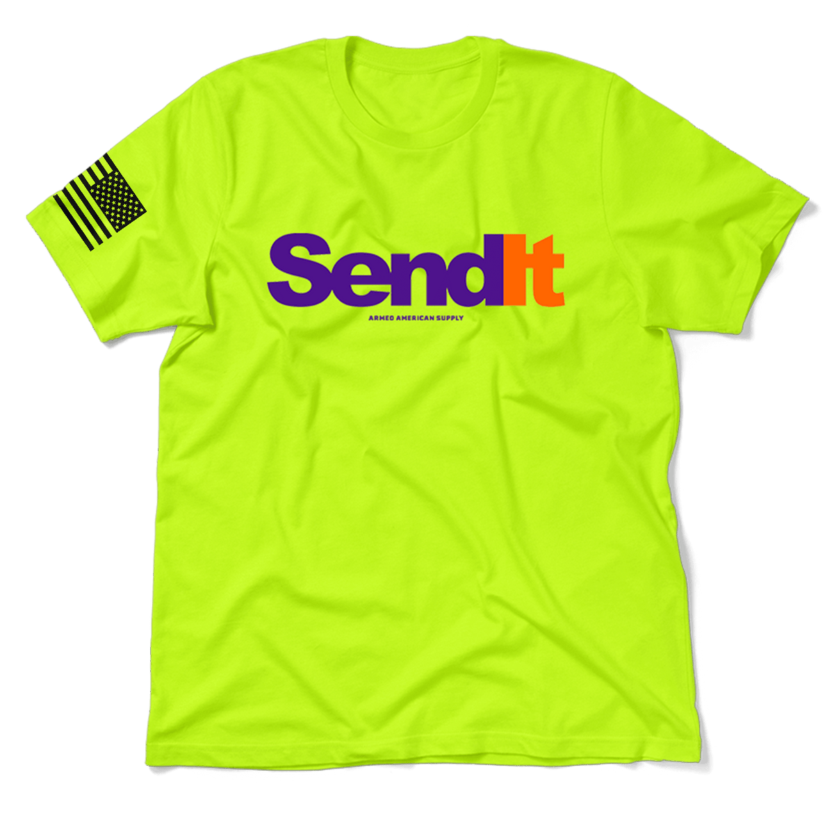 Send It - Safety Yellow T-Shirt — photo 1 of 4