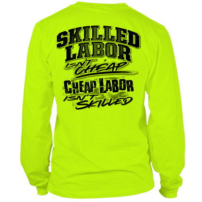 Skilled Labor - Long Sleeve Hi-Vis T-Shirt — photo 1 of 3