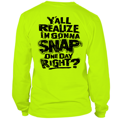 Snap - Long Sleeve Hi-Vis T-Shirt — photo 1 of 2
