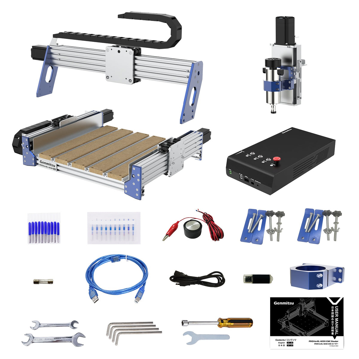 PROVerXL 4030 V2 Desktop CNC Router, Closed-Loop Motors, Ball Screw Drive, Available with Vectric Software — photo 8 of 10