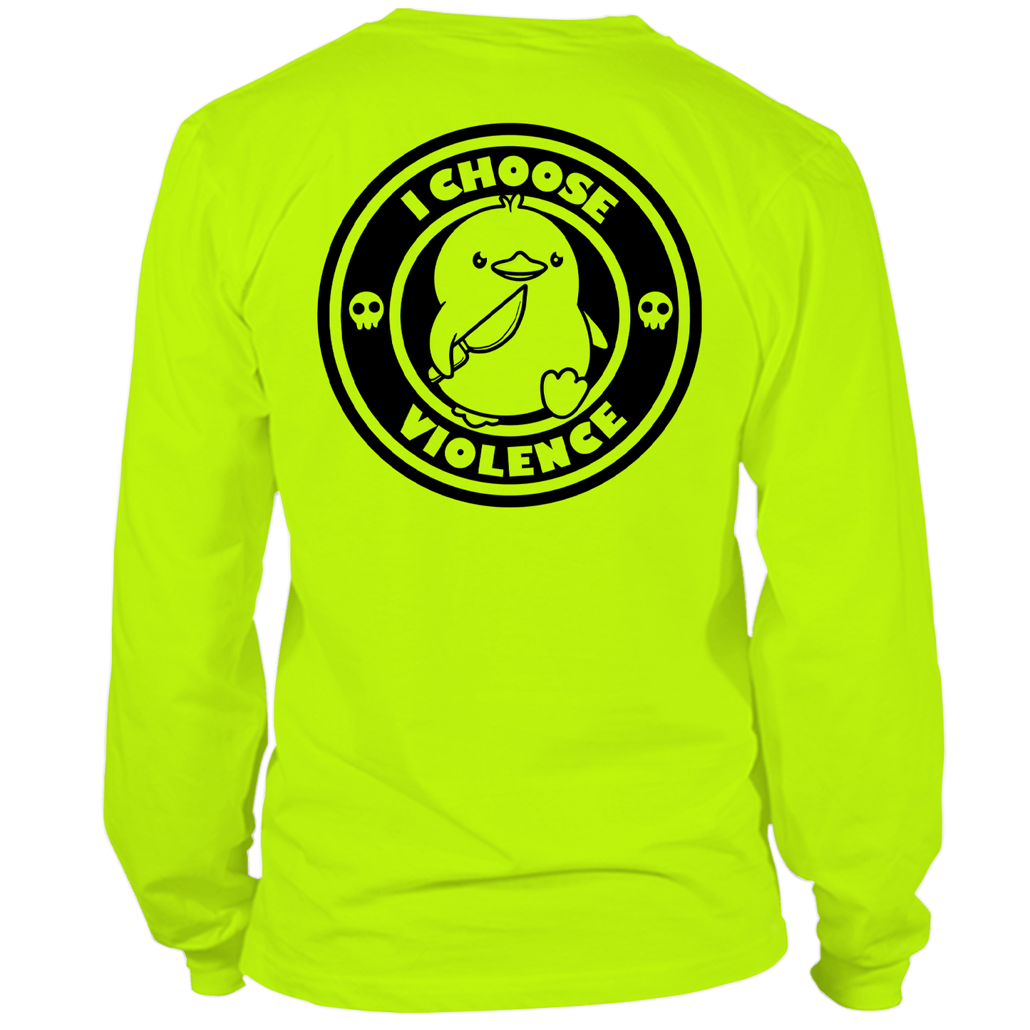 Violence - Long Sleeve Hi-Vis T-Shirt — photo 1 of 2