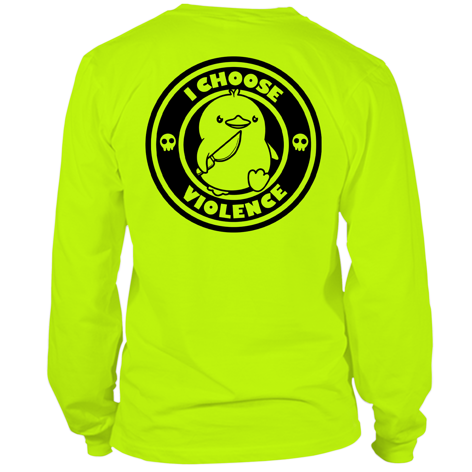 Violence - Long Sleeve Hi-Vis T-Shirt — photo 1 of 2