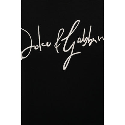 Dolce & Gabbana Logo Embroidered Wool Sweater