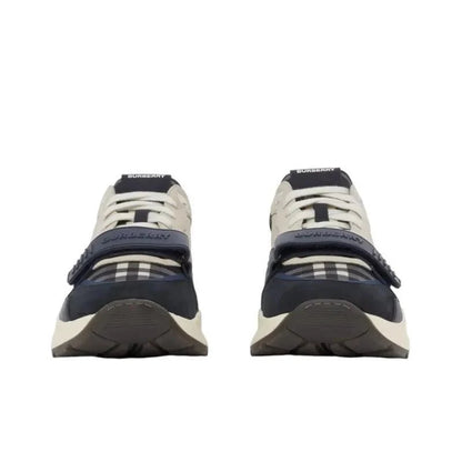 Burberry Check Sneakers 'Dark Charcoal Blue'