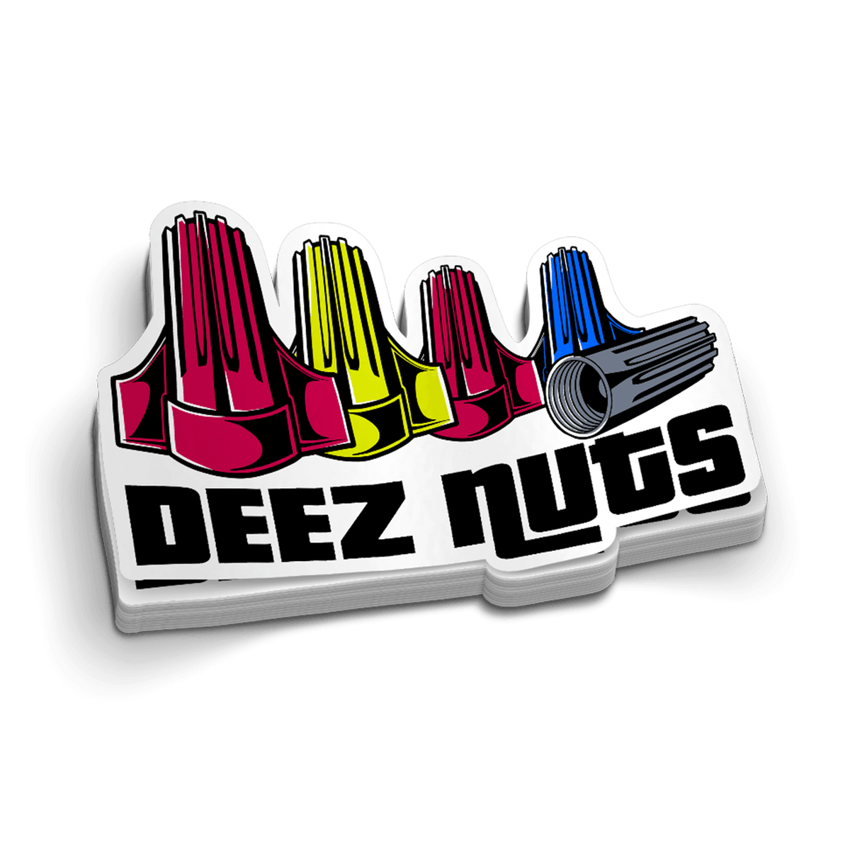 Deez Nuts Hard Hat Decal — photo 1 of 2