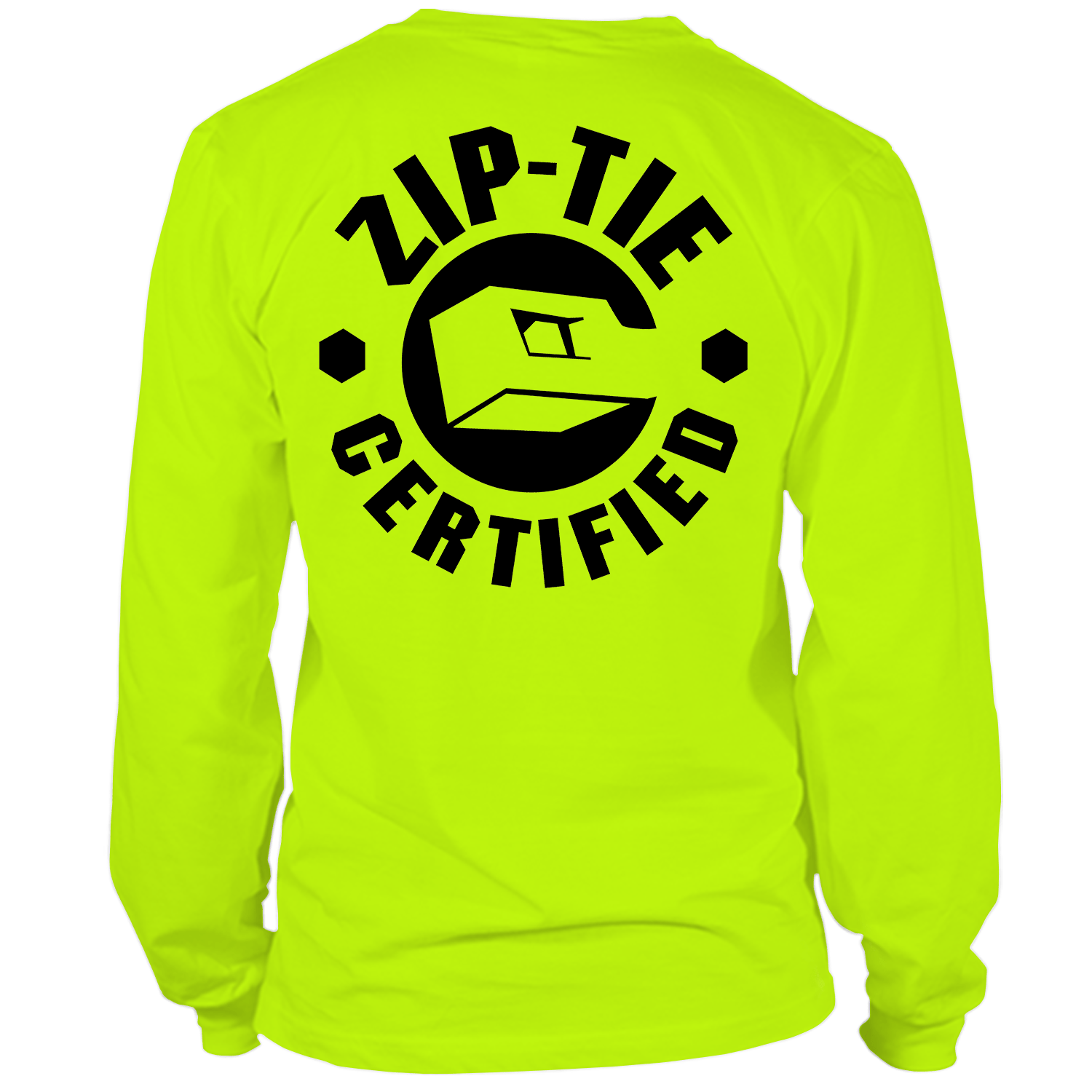 Zip Tie - Long Sleeve Hi-Vis T-Shirt — photo 1 of 3