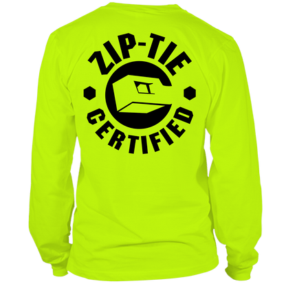 Zip Tie - Long Sleeve Hi-Vis T-Shirt — photo 1 of 3