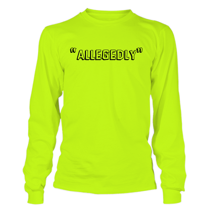 Allegedly - Long Sleeve Safety Yellow Hi-Vis — photo 1 of 2