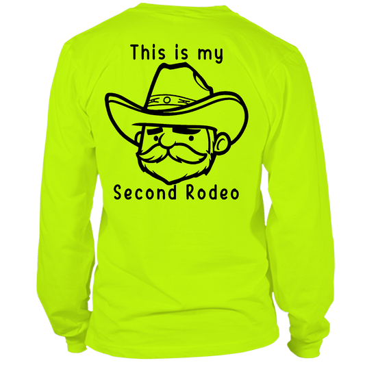 My Second Rodeo - Long Sleeve Safety Hi-Vis Shirt — photo 1 of 3