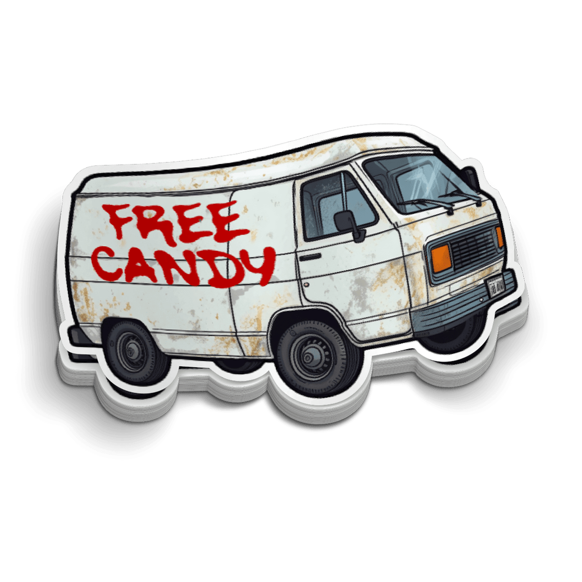 Free Candy Hard Hat Decal — photo 1 of 2