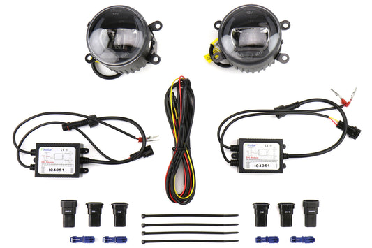OLM LED / Corona Ring DRL Fog Light Housings - 2015-2021 WRX STI / 13-15 FR-S BRZ / 2014-2018 Forester — photo 1 of 6