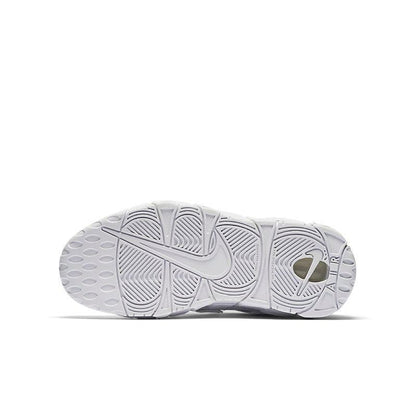 Nike Air More Uptempo 'Triple White' Sneakers – Iconic Streetwear Comfort