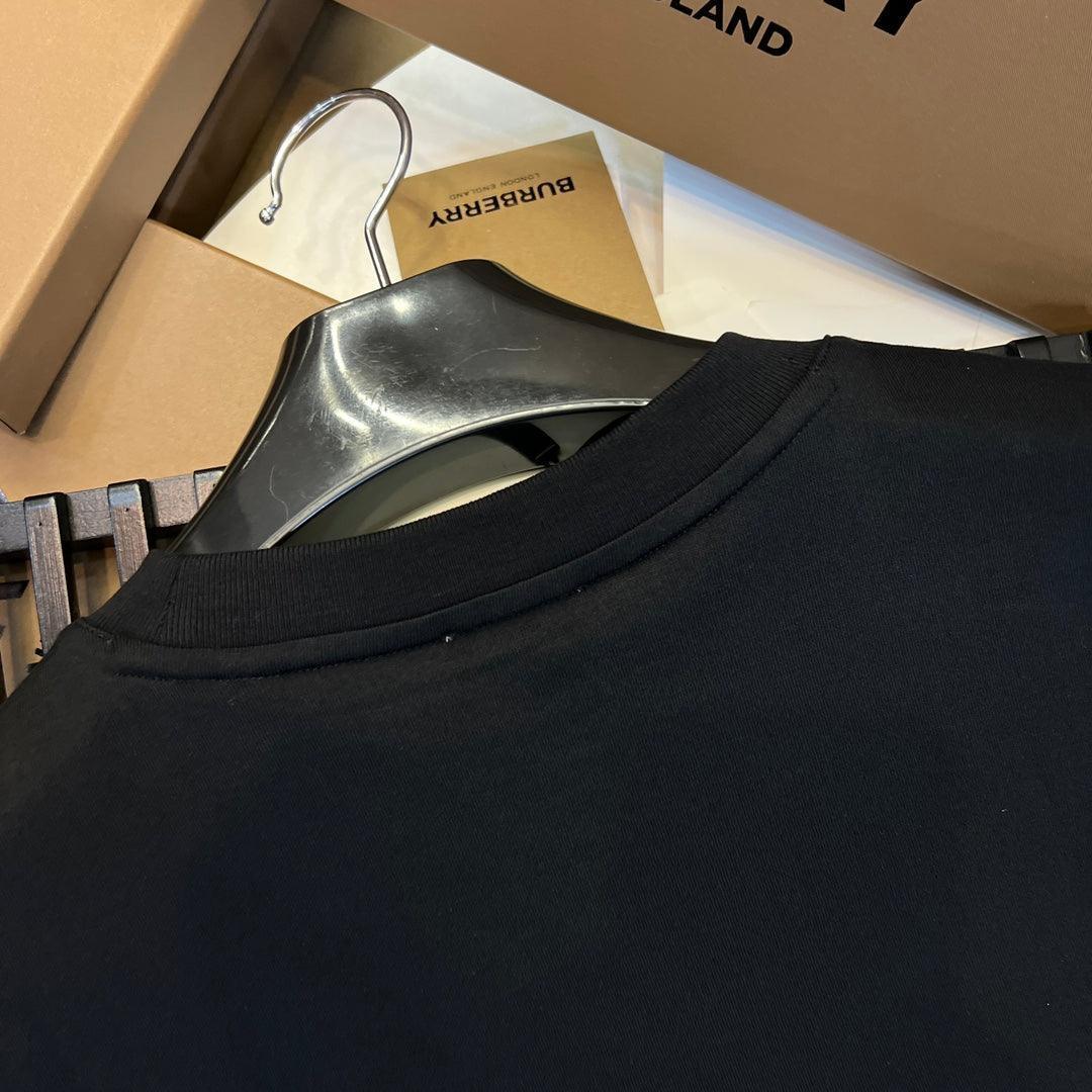 Burberry T-Shirt Without Collar 'Black'
