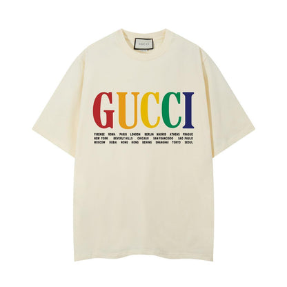 Gucci T-Shirt Without Collar 'Cream'