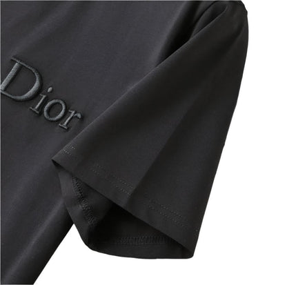 Dior T-Shirt Without Collar 'Black'