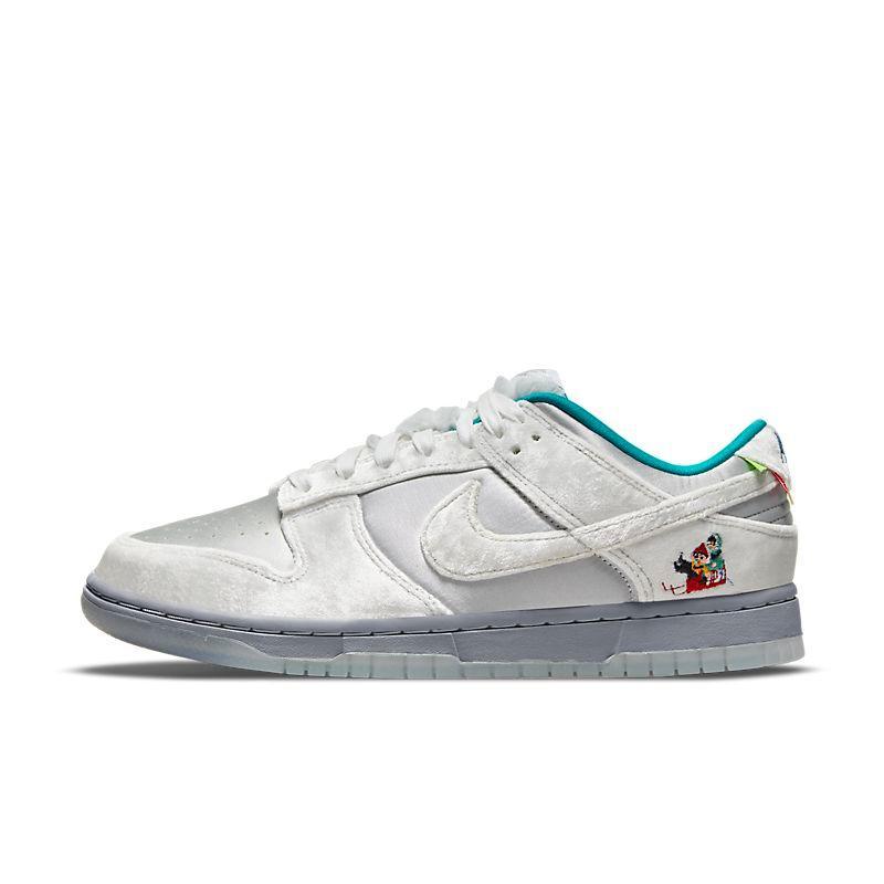 Nike Dunk Low Ice Women's Sneakers – Satin & Velvet Accents