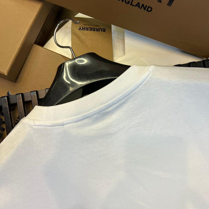 Burberry T-Shirt Without Collar 'White'