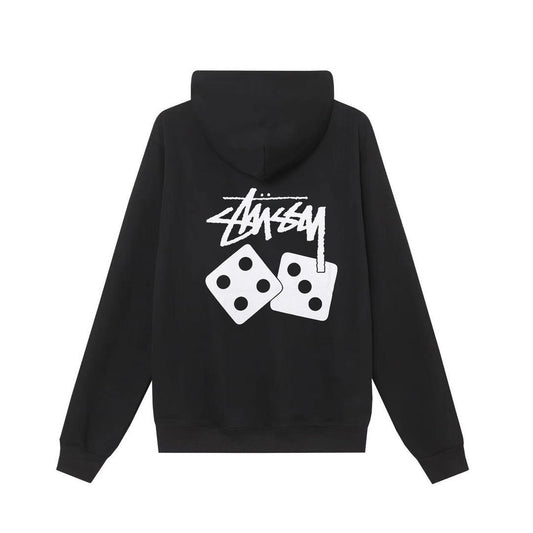 Stussy Dice Hoodie Size Small Black