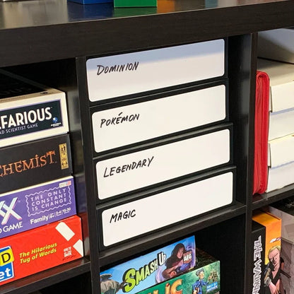 Card Game Box - 3 Row - Black with White — photo 4 of 4