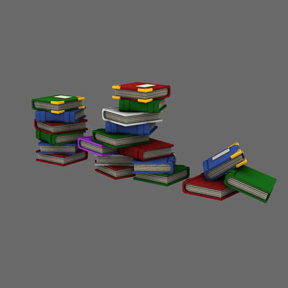 BWTF Scenics Stacked Books