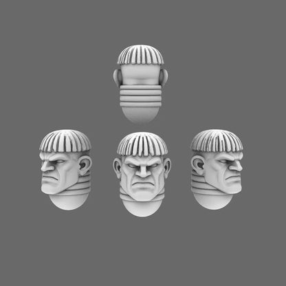 Arthurian Knights V10 Squire Heads