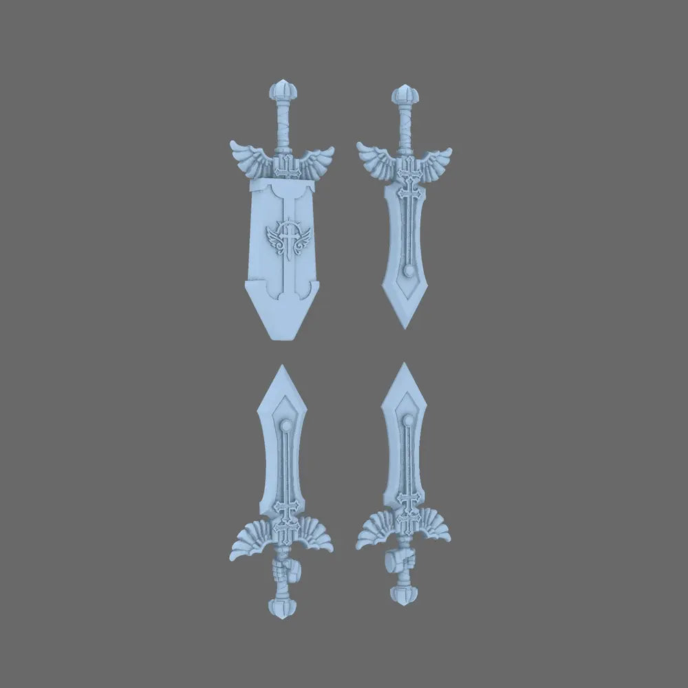 Arthurian Knights Electro Great Sword - Medieval Power Weapon for 28mm Grim Dark Models